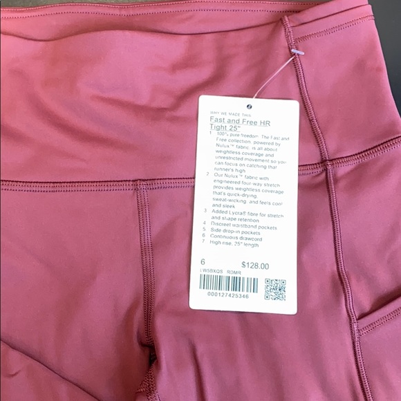 NWTFast and Free HR Tight 25” - Picture 2 of 3